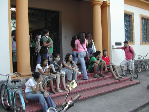 Recep&ccedil;&atilde;o dos calouro 2008-2